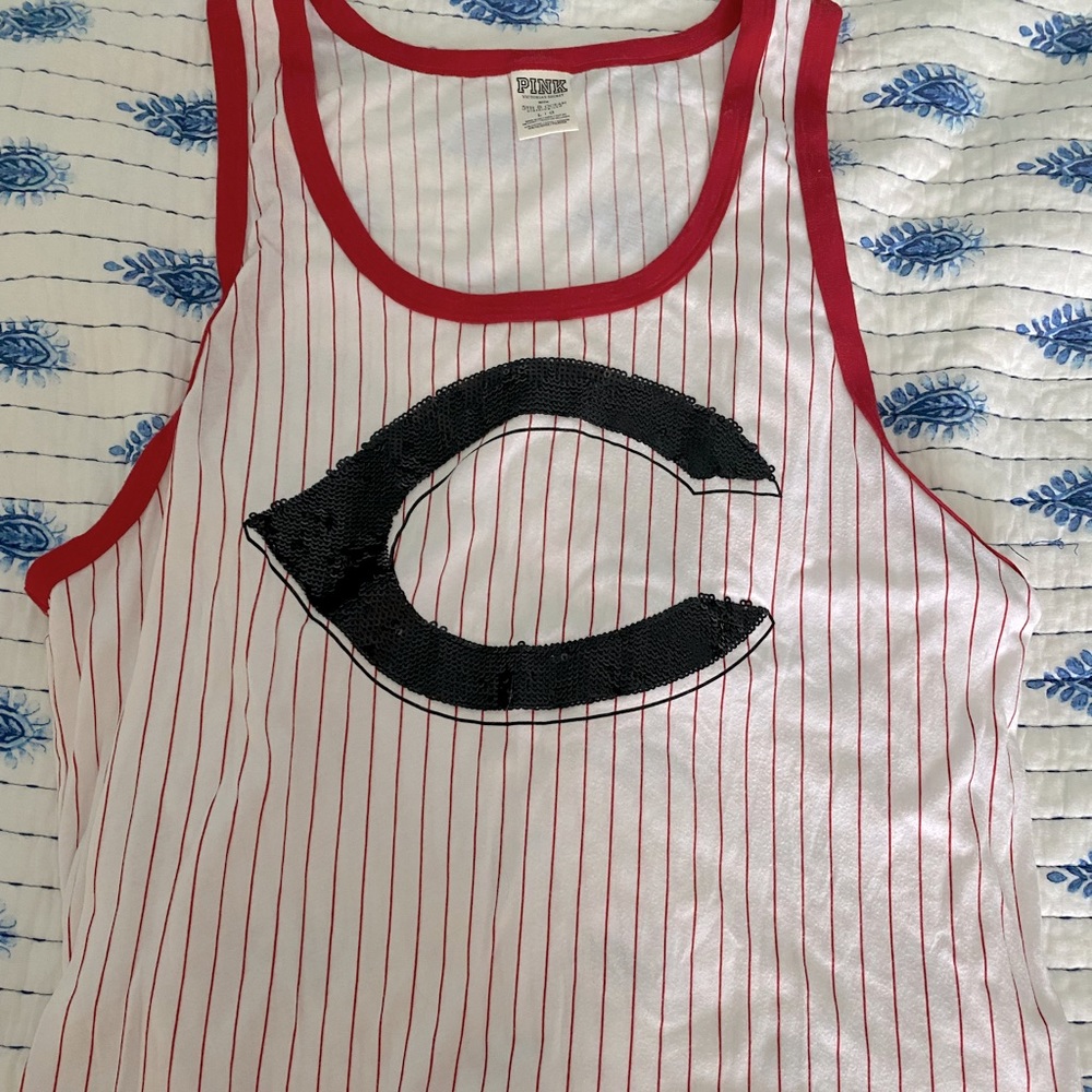 Cincinnati Reds PINK Victoria’s Secret Tank Top